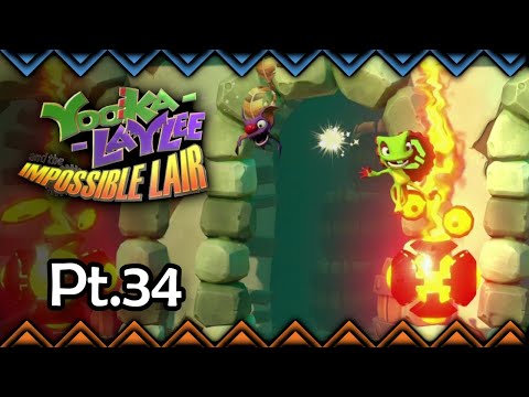 Struggling with Fire! | Yooka Laylee and the Impossible Lair Pt.34