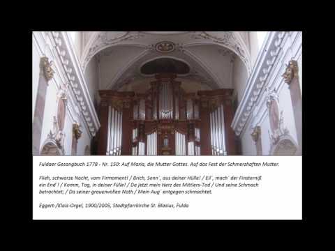 Fuldaer Gesangbuch 1778 (Nr. 150) - Flieh, schwarze Nacht, vom Firmament!