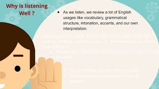 Listening: A good way to learn English