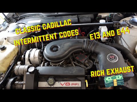 (Part 1) SUPER RICH Exhaust and Codes E13 and E44 ('93 Cadillac DeVille)