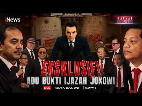 🔴LIVE | Eksklusif! Adu Bukti Ijazah Jokowi | Rakyat Bersuara (21/07)