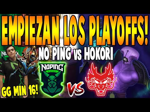 NO PING vs HOKORI [BO3] - Empiezan Los PLAYOFFS! "Matthew vs Tiares" -  MOBIUS MAESTROS DOTA 2