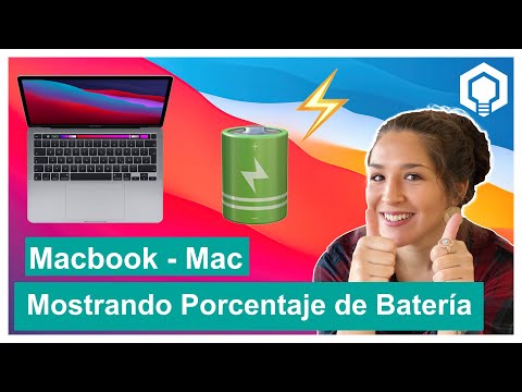 ¿Cómo mostrar el porcentaje de batería en la barra de menú de tu Mac?