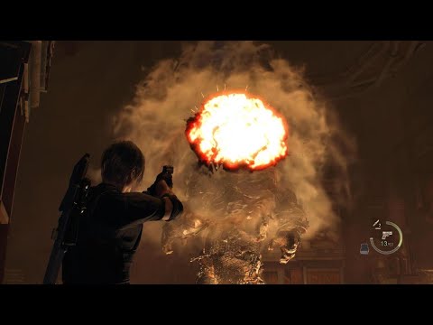 Resident Evil 4:  Two Giants Fight