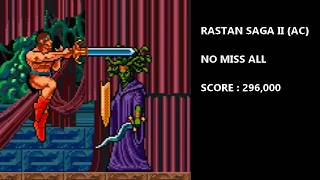ラスタンサーガII(AC版) ノーミスクリア動画