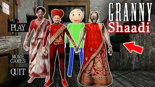 Playing as Shaadi Granny and Grandpa ! Secret Update Game - Gameplay Animation (p.17 new)