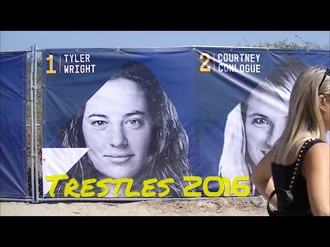 Tyler Wright and Bethany Hamilton Surf Trestles - Swatch