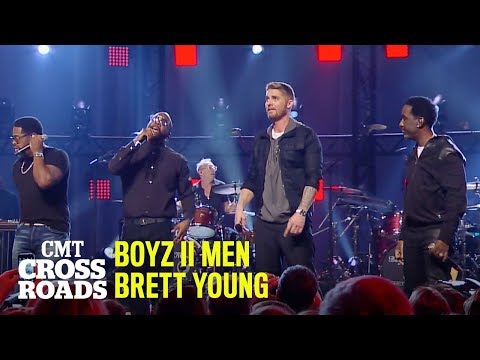 Boyz II Men & Brett Young Perform 'Here Tonight' | CMT Crossroads