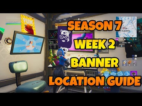 Fortnite Season 7 Week 2 Hidden Banner Location Guide (Fortnite: Battle Royale)