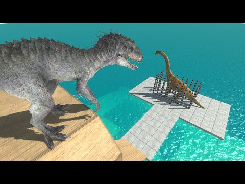 Only Indominus Rex found the Brachiosaurus Dinosaur