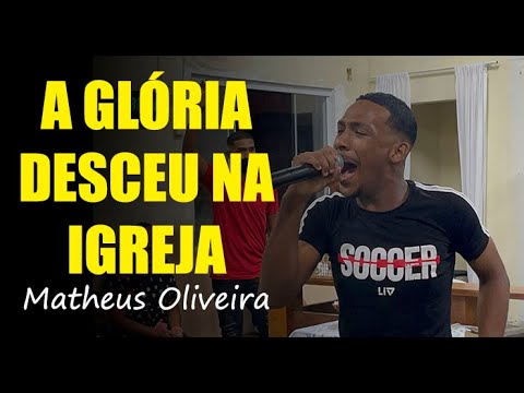A GLÓRIA DESCEU 😭 MENINO SIMPLES MAIS CHEIO DA PRESENÇA DE DEUS 🔥