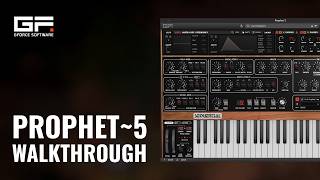 Video thumbnail for Sequential Prophet~5 by GForce Walkthrough by GForce Software