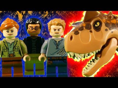 LEGO JURASSIC WORLD FALLEN KINGDOM - CARNOTAURUS GYROSPHERE ESCAPE