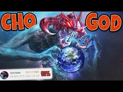 Meet the CHO'GOD With 93% Win Ratio 🔥 LEARN HOW TO PLAY CHOGATH 🔥 BEST Cho'Gath Season 9 Build Guide