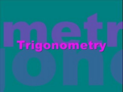 Trigonometry Lessons Part 3: Identities