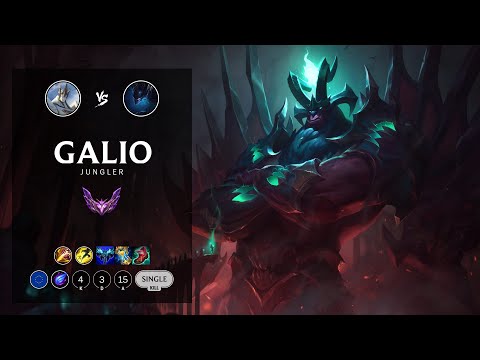 Galio Jungle vs Nocturne - EUW Master Patch 12.14