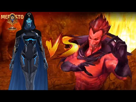 Supergiant against Mephisto World Boss Legend (Stage 9) | Marvel Future Fight