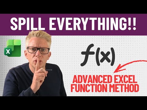 The Advanced Excel Method Nobody Told You About [The DROP REDUCE LAMBDA STACK Combo]