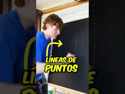 Intenté hacer estas líneas de puntos PERFECTAS