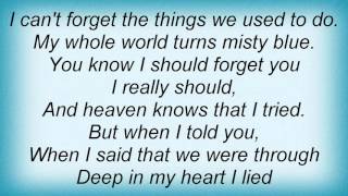 Leonard Cohen - Misty Blue (outtake From Recent Songs) Lyrics