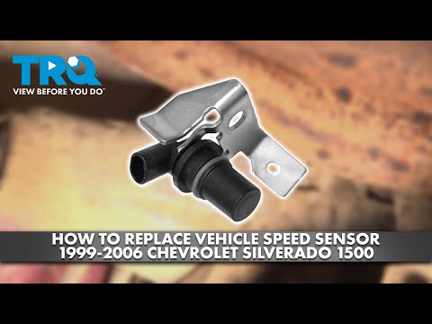 How to Replace Vehicle Speed Sensor 1999-2006 Chevrolet Silverado 1500