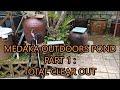 Medaka Outdoors Pond Part 1 Total Clear Out