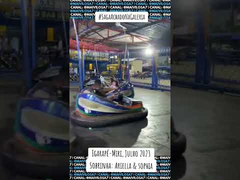 Saga: Achado na Galeria - Parque em Igarapé-Miri, julho 2023 Sobrinhas (Ariella e Sophia) #diversão