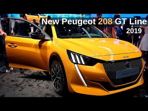 New PEUGEOT 208 GT Line 2019 Review Interior Exterior