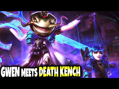 A Gwen Smurf meets my IMMORTAL DEATH KENCH Top ~ Immortal Series #10 🔥 LoL Tahm Kench s12 Gameplay