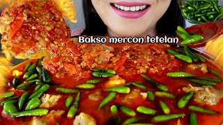 Download lagu ASMR BAKSO MERCON TETELAN PEDAS MEMATIKAN  | SPICY MEATBALLS  | ASMR MUKBANG INDONESIA mp3