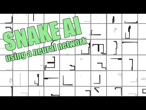 I trained an AI to play snake using a neural network