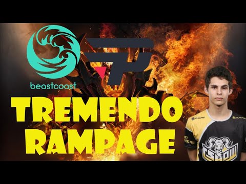 BEASTCOAST vs PAIN GAMING [BO3] [GAME 1] TREMENDO RAMPAGE ! - ESL One Los Angeles 2020