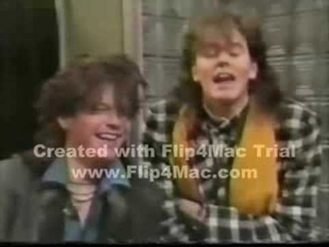 John Taylor & Andy Taylor on MTV circa 1985