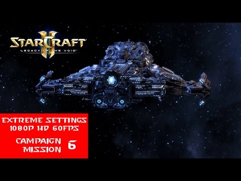 SC2: LotV Walkthrough - Mission 6 Ski Shield- No Commentary