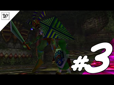 #3 - Woodfall's Dungeon | TLOZ: Majora's Mask (w/ MMN64HD Textures) Ultrawide 21:9 [2ᵏ] ᴴᴰ✔