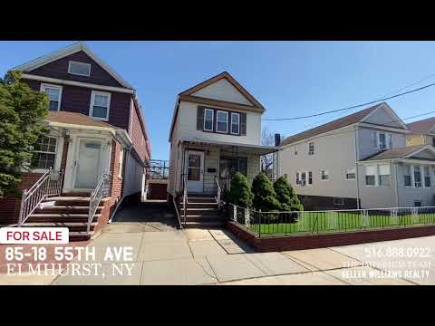 85-18 55th Ave, Elmhurst - Single Family Home For Sale!