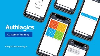 Authlogics PINgrid Desktop Login Demo