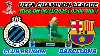 BARCELONA VS CLUB BRUGGE || UEFA Champions League 2025/2026 || Score Prediction
