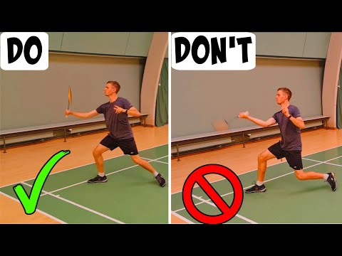 A Perfect Late Forehand - Badminton Tutorial & Badminton Exercises 🏸