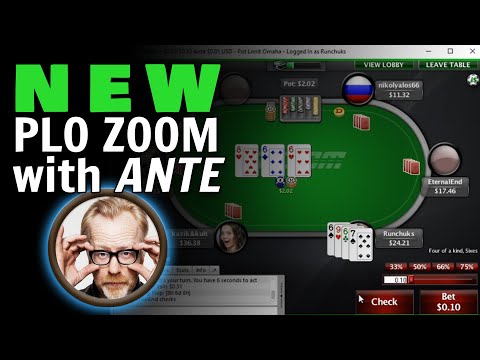 Runchuks explores PLO Zoom with Ante