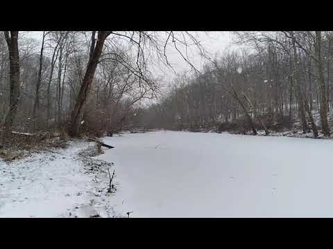 New Jersey Snow Paulinskill January 31,  2021
