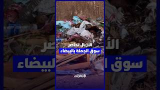 أزبال متراكمة تشوه محيط سوق الجملة بالدار البيضاء thumbnail