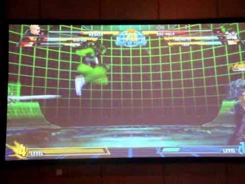 EVO 2011 Fan Videos - MvC3 East vs. West 5v5 - Viscant vs. TS NerdJosh