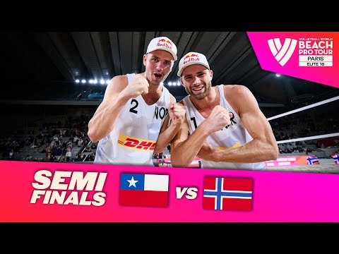 Grimalt M./Grimalt E. vs. Mol, A./Sørum, C. - Semi Final Highlights Paris 2022 #BeachProTour