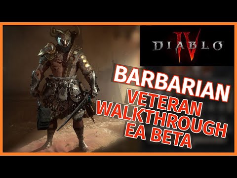 Diablo 4 [2023] - Veteran Difficulty - Full Game Walkthrough - Part 4 [PC] [ULTRA] [EA BETA]