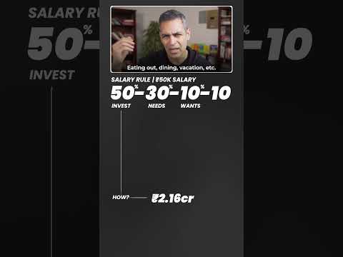 Rs. 50K ki SALARY se Rs. 2 CRORE Kaise?! | Ankur Warikoo #shorts