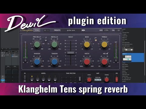 Klanghelm Tens , spring reverb