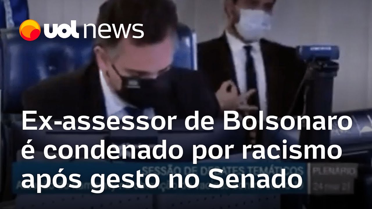 Filipe Martins, ex-assessor de Bolsonaro, é condenado por gesto racista no Senado