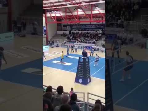 Wait For Spike🥵 #trending #shorts #volleyball