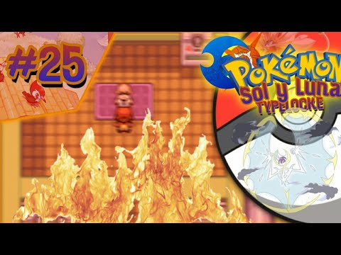 ¡UN GIMNASIO MUY ARDIENTE! - Pokemon Sol y Luna GBA Typelocke EP: 25